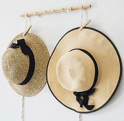 Boho Wall Hanging Hat Organizer Rack (FREE SHIPPING)